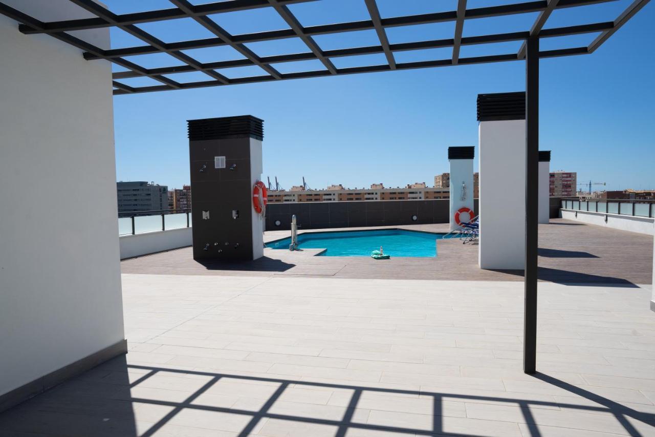Central Premium Pool Terrace New Málaga Exterior foto